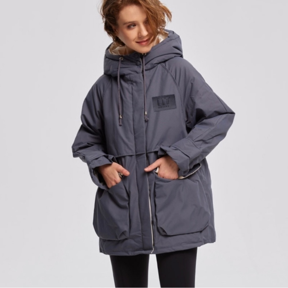 LIT Activewear Stouthearted Hooded Parka
